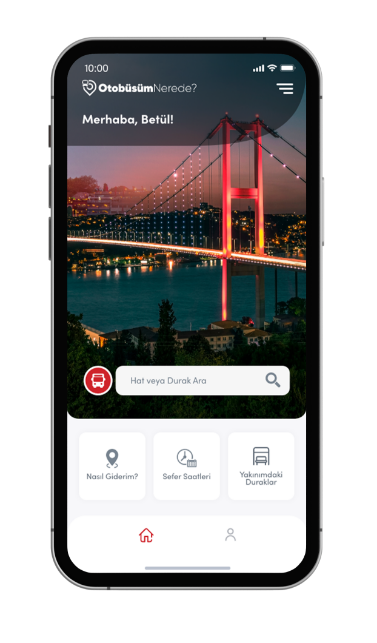 Otobüsüm Nerede Mobil Uygulama